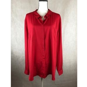 NWOT Office Career Blouse Button Down Shirt